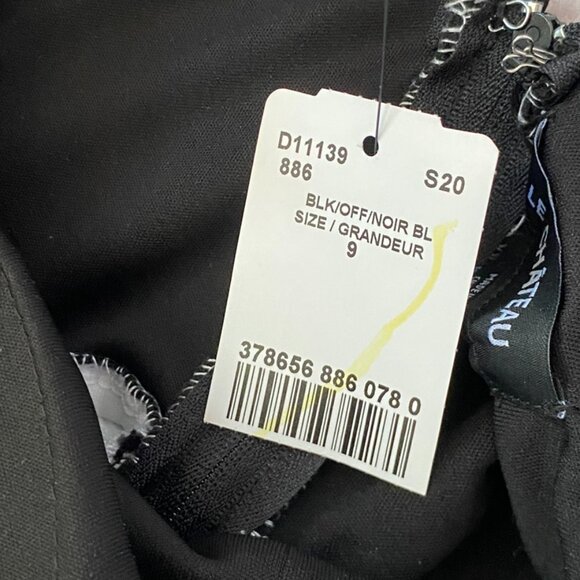 Le Chateau _ Black and White Party Dress SIZE 9 - Picture 14 of 15